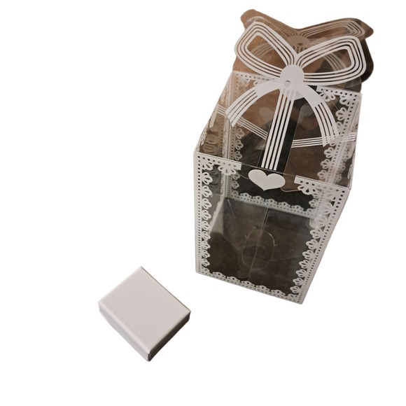 New 24 Transparent Boxes with 24 small gift boxes for weddings -party gifts-baby - Picture 1 of 6